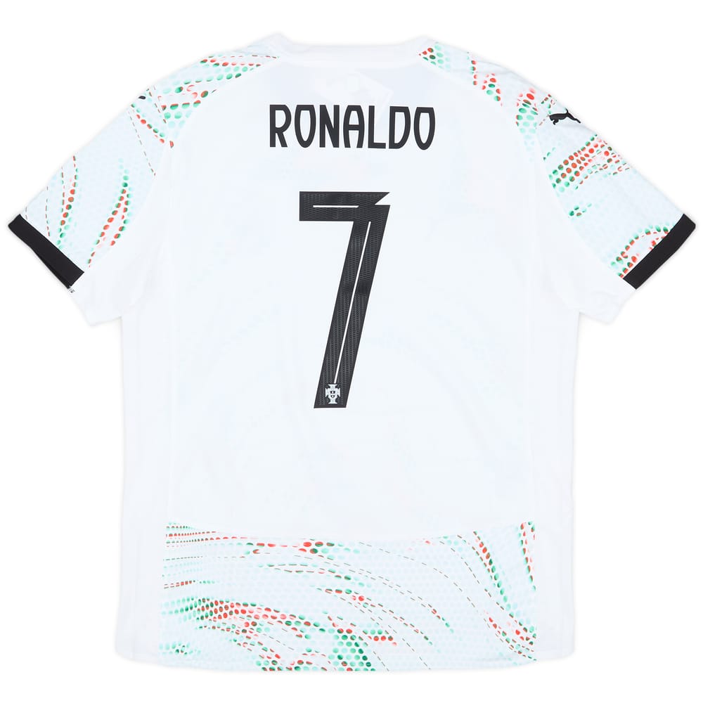 2025-26 Portugal Authentic Away Shirt Ronaldo #7