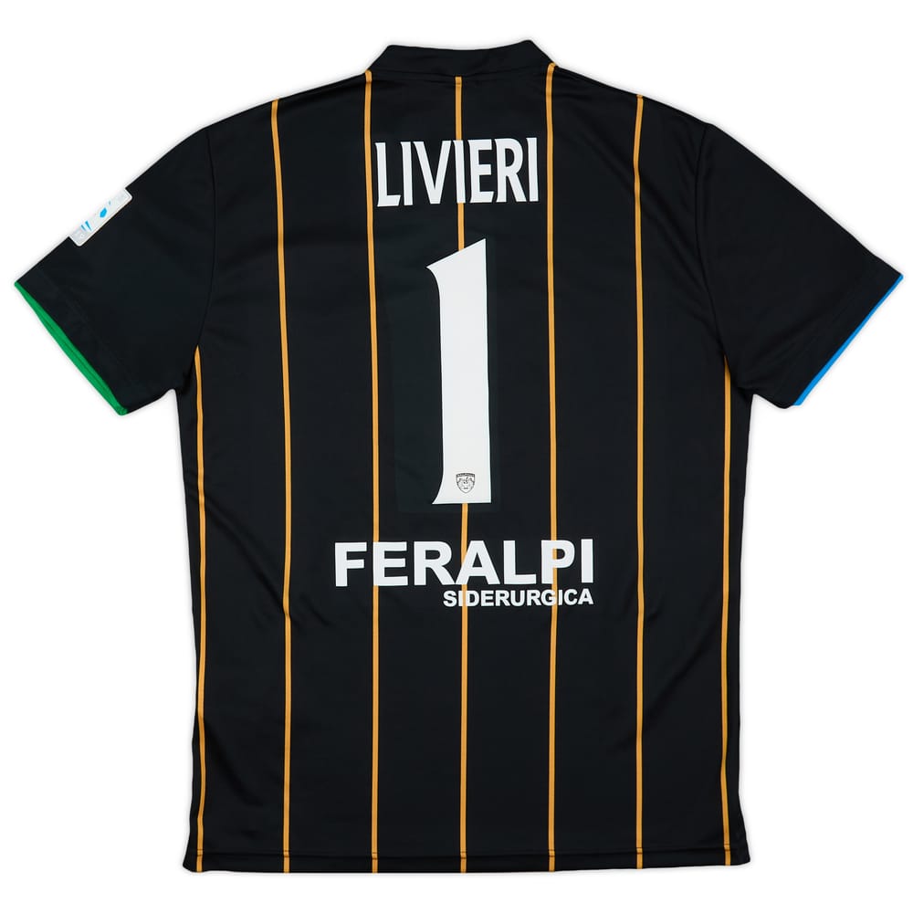 2017-18 Feralpisalo Match Issue Away/GK Shirt Livieri #1