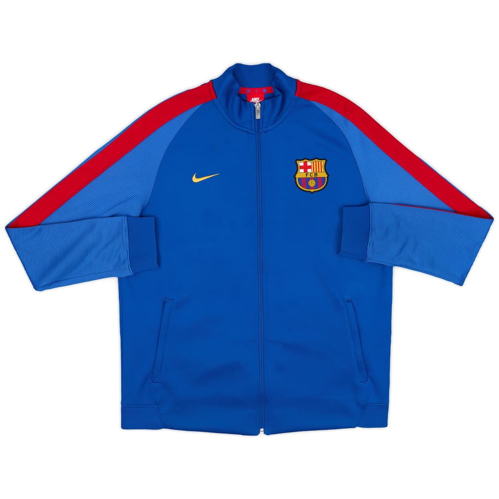 2017-18 Barcelona Nike Track Jacket - 8/10 - (L)