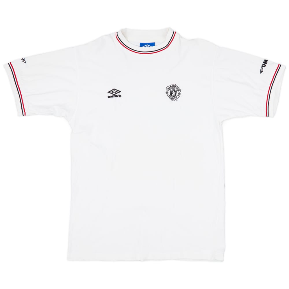 2000-01 Manchester United Umbro Training Shirt - 8/10 - (L)