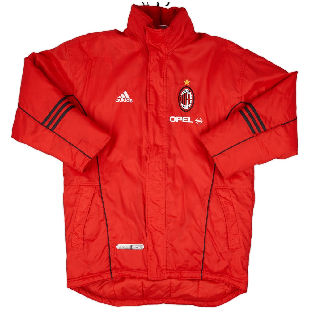 1999-00 AC Milan adidas Padded Bench Coat - 7/10 - (L)