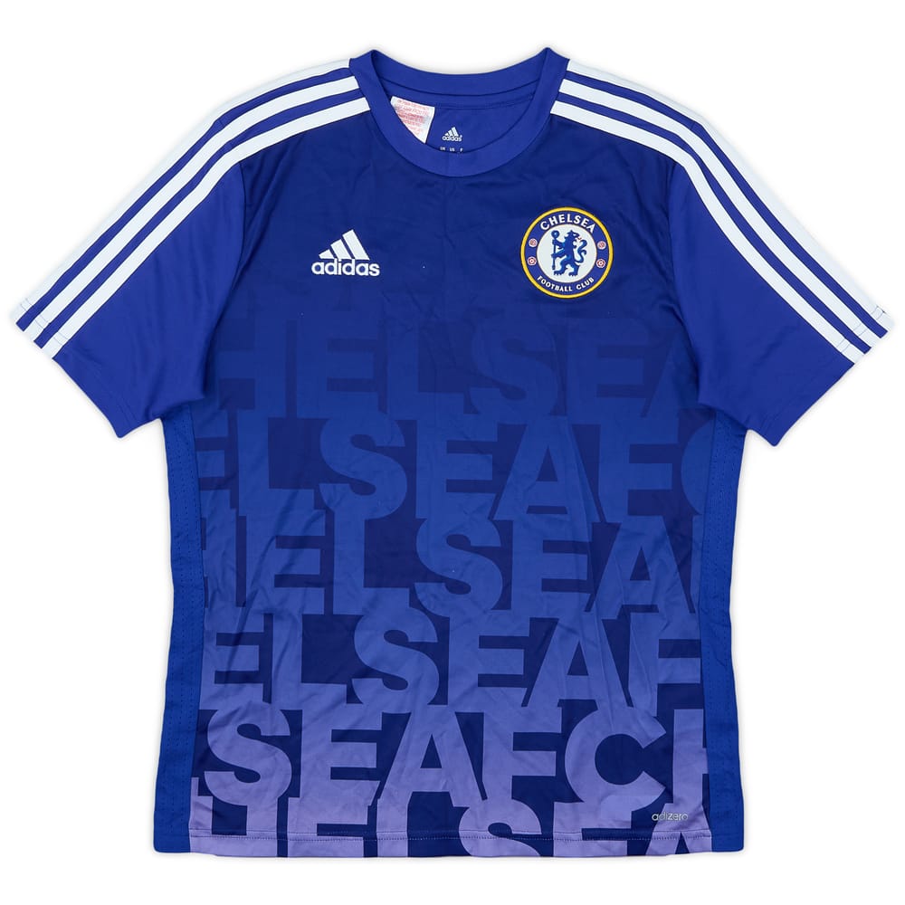 2015-16 Chelsea adizero Training Shirt - 9/10 - (L.Boys)