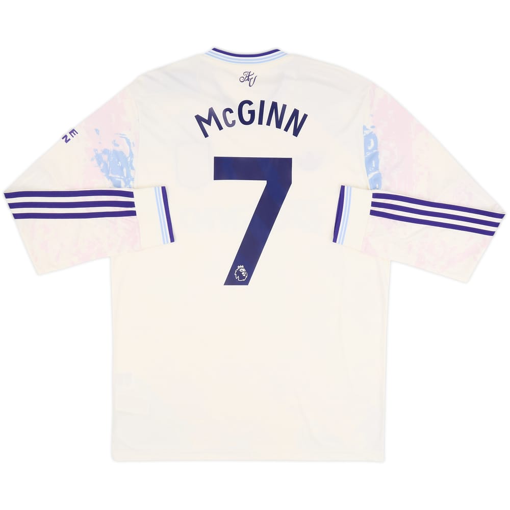 2025-26 Aston Villa Third L/S Shirt McGinn #7