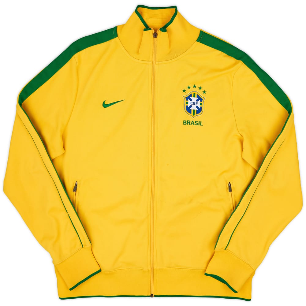 2011-12 Brazil Nike N98 Track Jacket - 3/10 - (L)