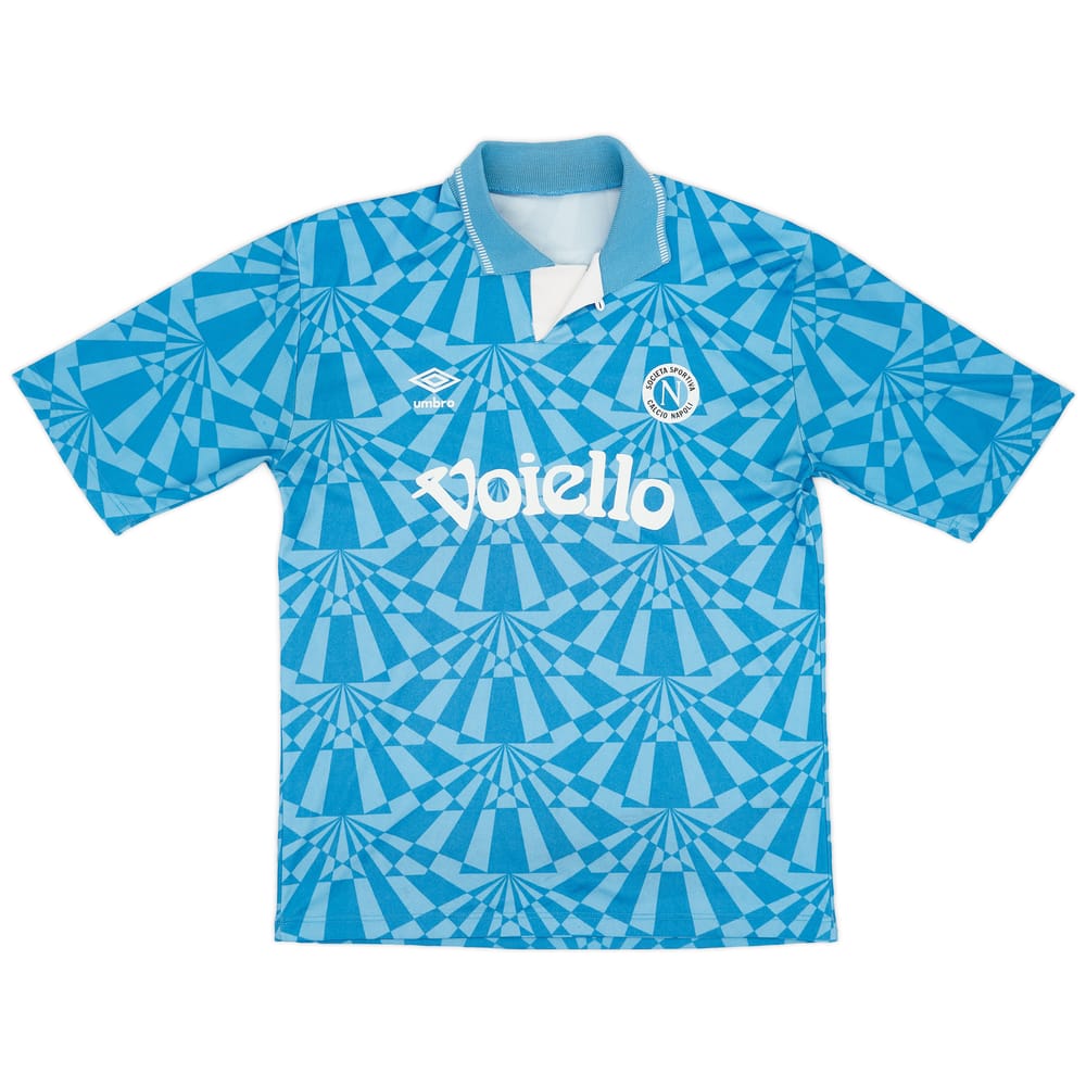 1991-93 Napoli Home Shirt - 6/10 - (M)