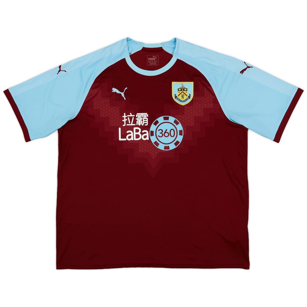 2018-19 Burnley Home Shirt - 8/10 - (3XL)