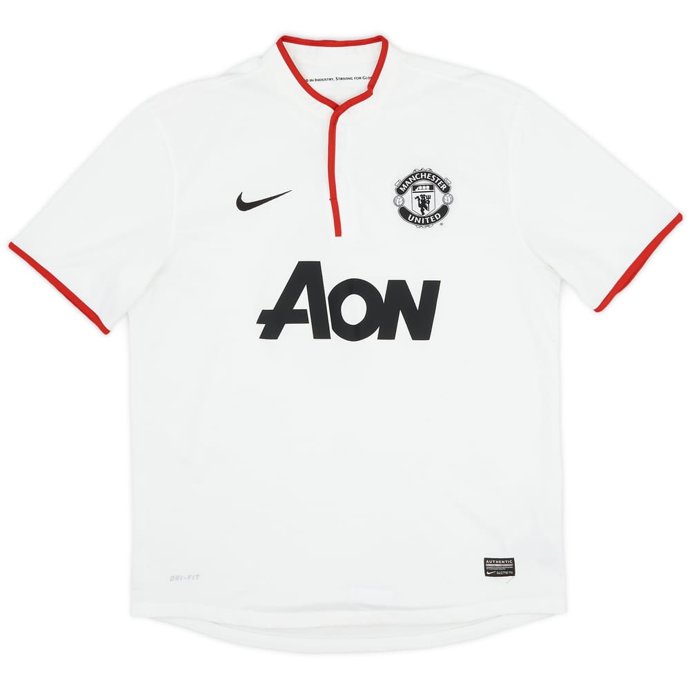 2012-14 Manchester United Away Shirt Evra #3 - 8/10 - (L)