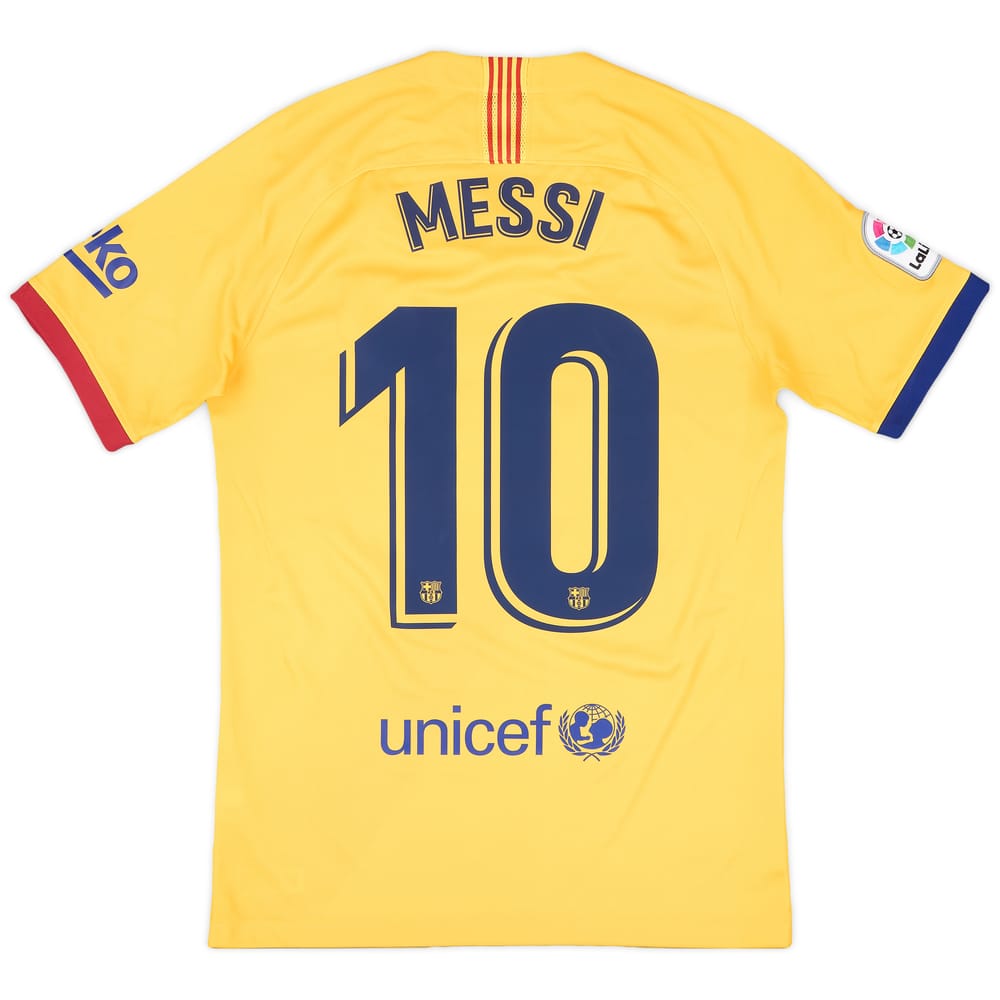 2019-20 Barcelona Away Shirt Messi #10 - 6/10 - (S)
