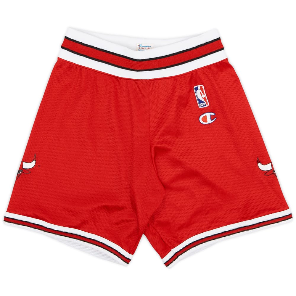 1990-02 Chicago Bulls Champion Away Shorts - 9/10 - (L.Boys)