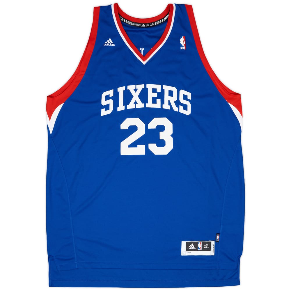 2012 Philadelphia 76ers Williams #23 adidas Swingman Alternate Jersey - 10/10 - (XXL)