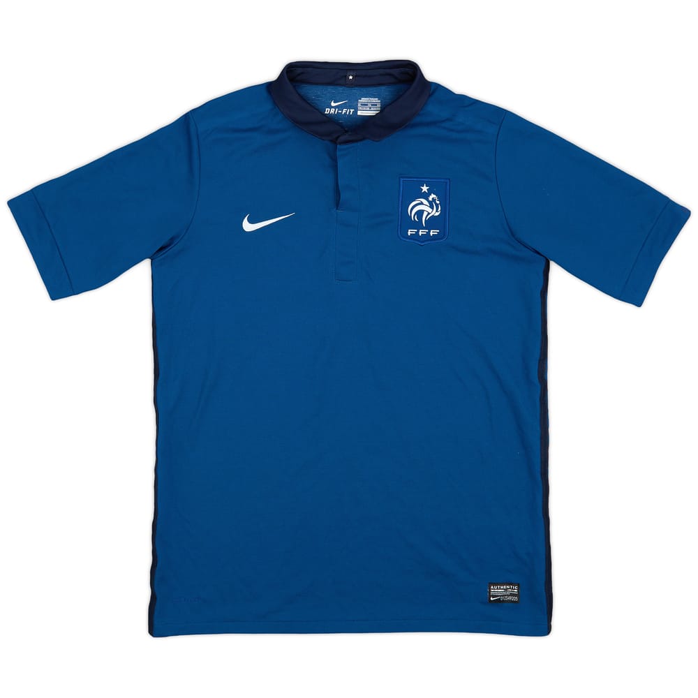 2011-12 France Home Shirt - 8/10 - (XL.Boys)