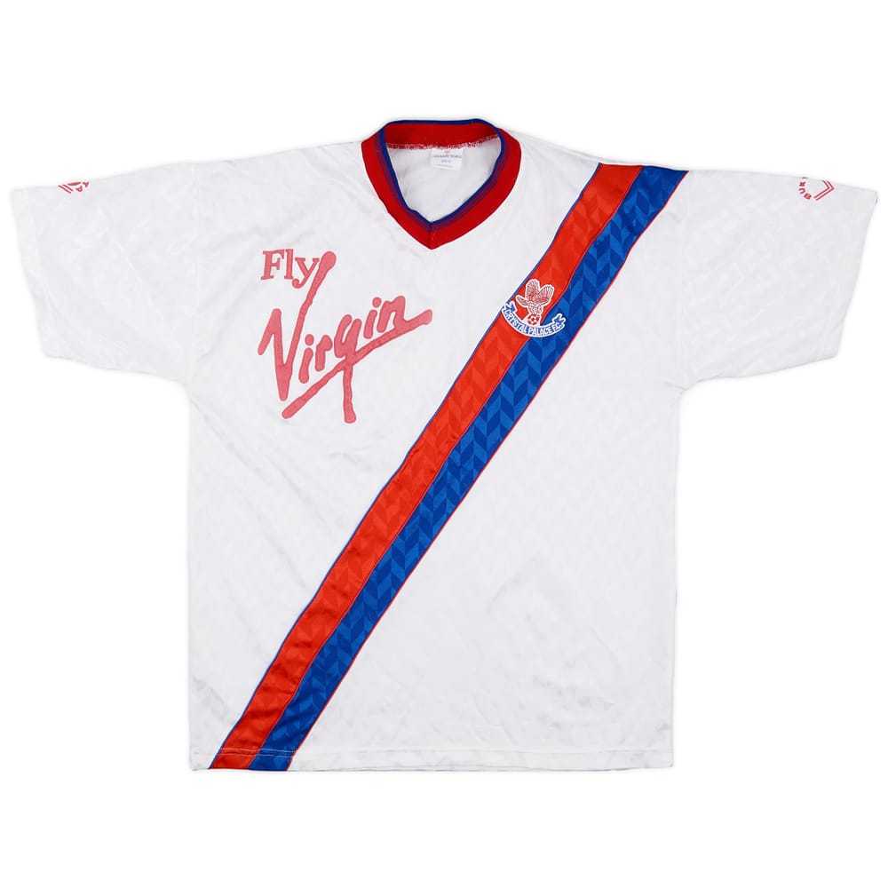 1989-90 Crystal Palace Away Shirt - 9/10 - (L)