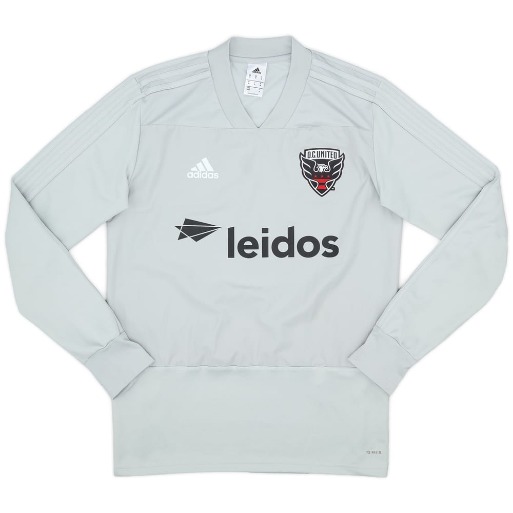2017 DC United adidas Training L/S Shirt - 9/10 - (M)