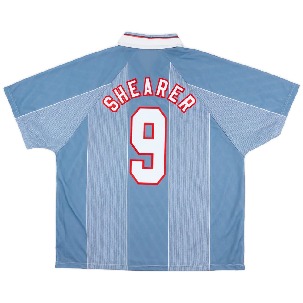 1996-97 England Away Shirt Shearer #9 - 10/10 - (XXL)