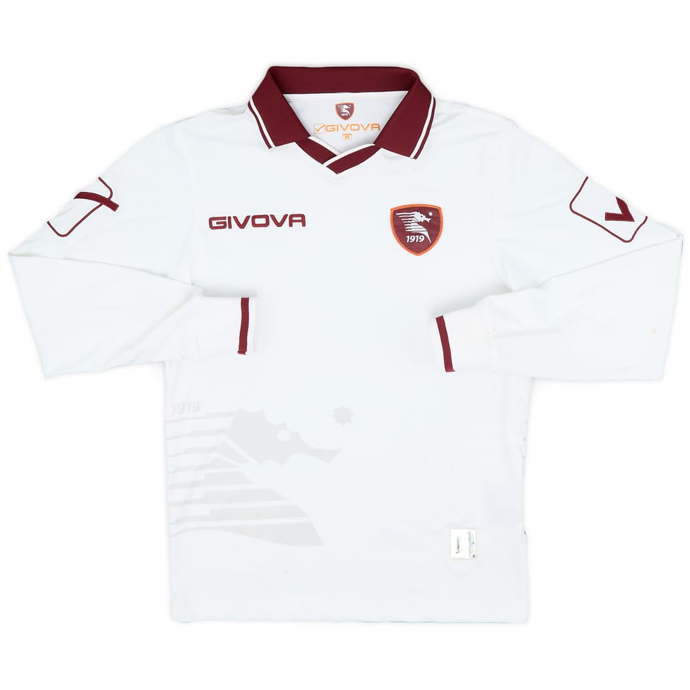 2010-11 Salernitana Away L/S Shirt - 6/10 - (M)
