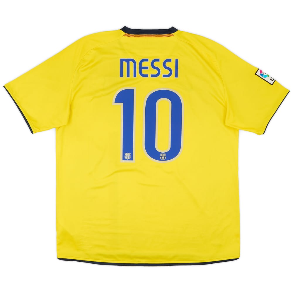 2008-10 Barcelona Away Shirt Messi #10 - 8/10 - (XL)