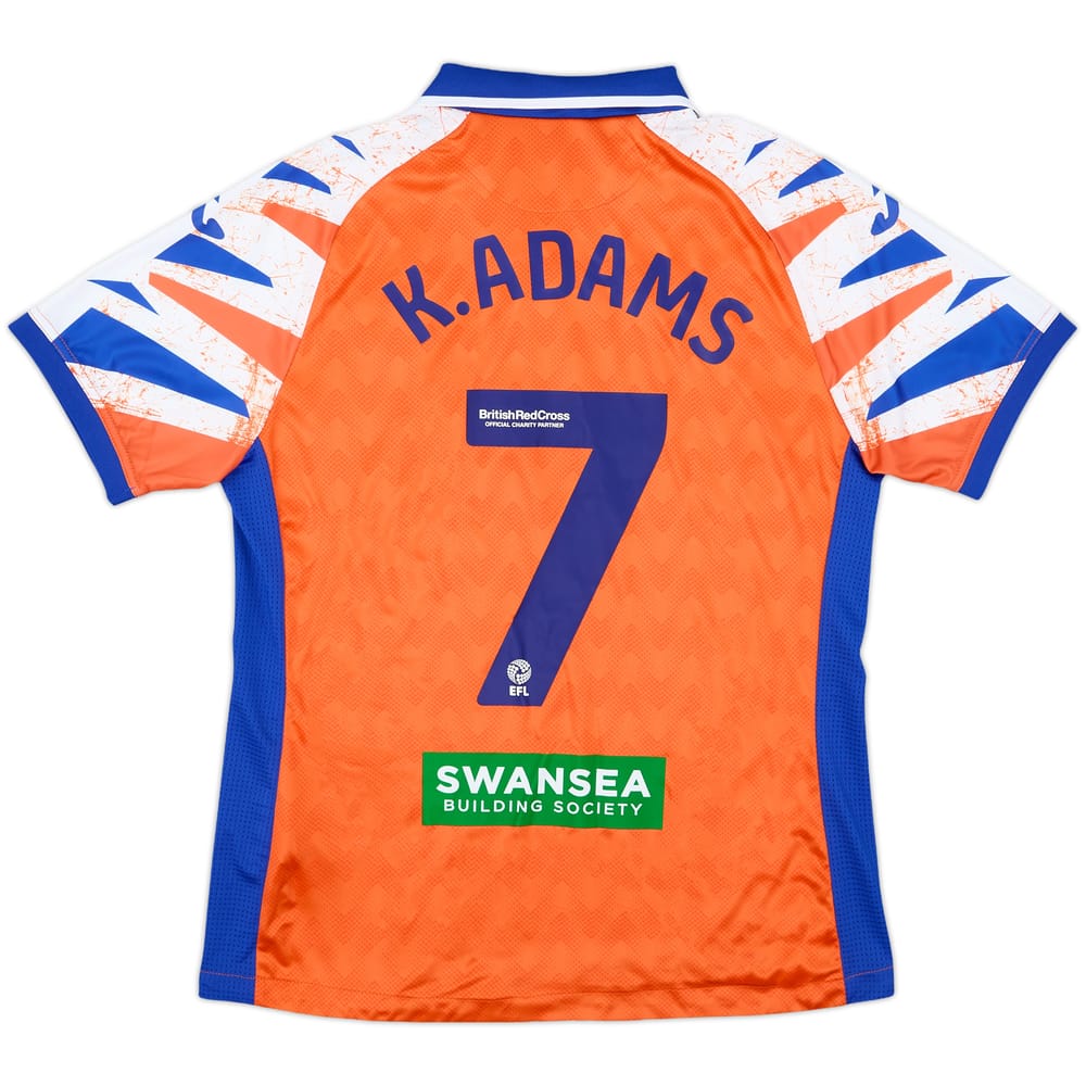 2022-23 Swansea City Women's Away Shirt K.Adams #7 - As New - (L)
