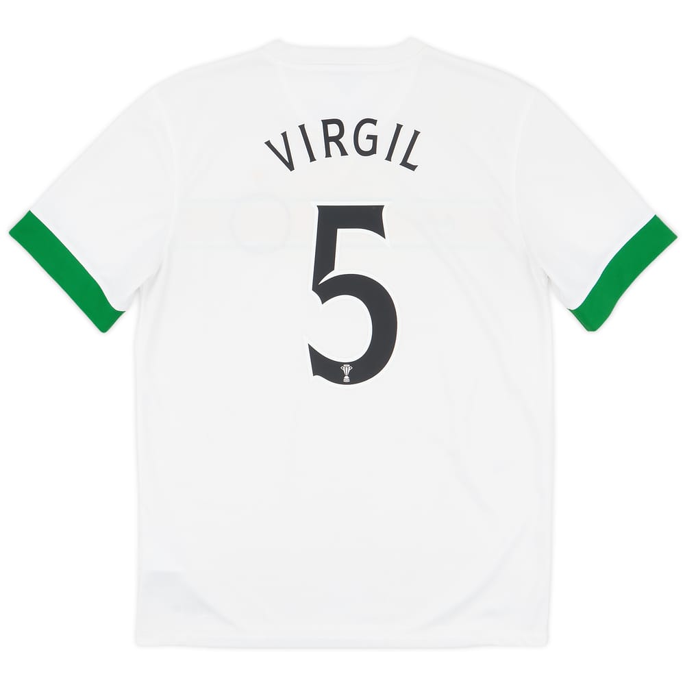 2014-15 Celtic European Third Shirt Virgil #5 - 9/10 - (M)
