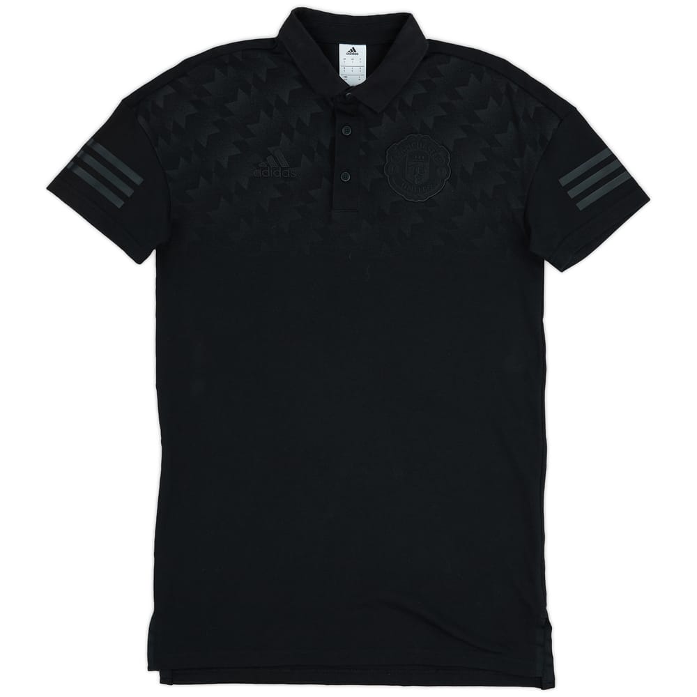 2017-18 Manchester United adidas Polo Shirt - 8/10 - (S)