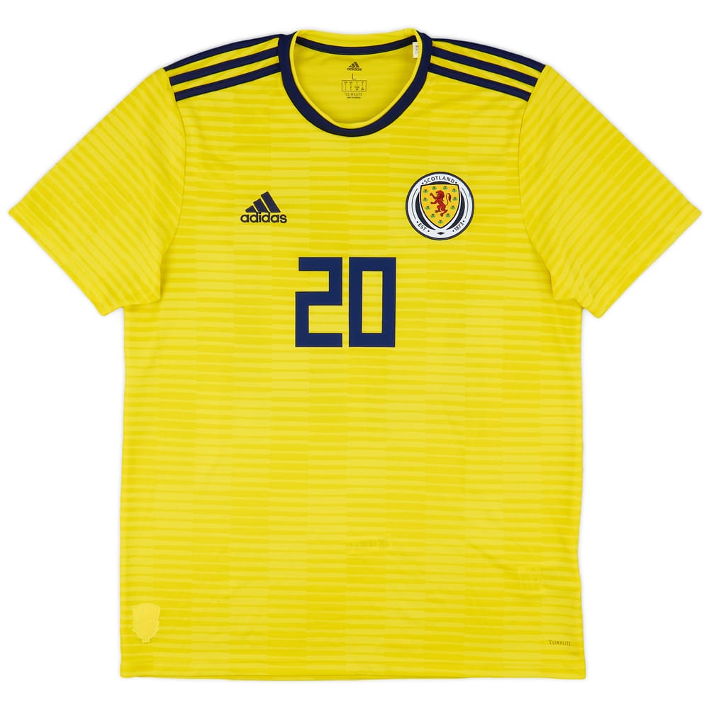 2017-18 Scotland Away Shirt #20 - 8/10 - (L)