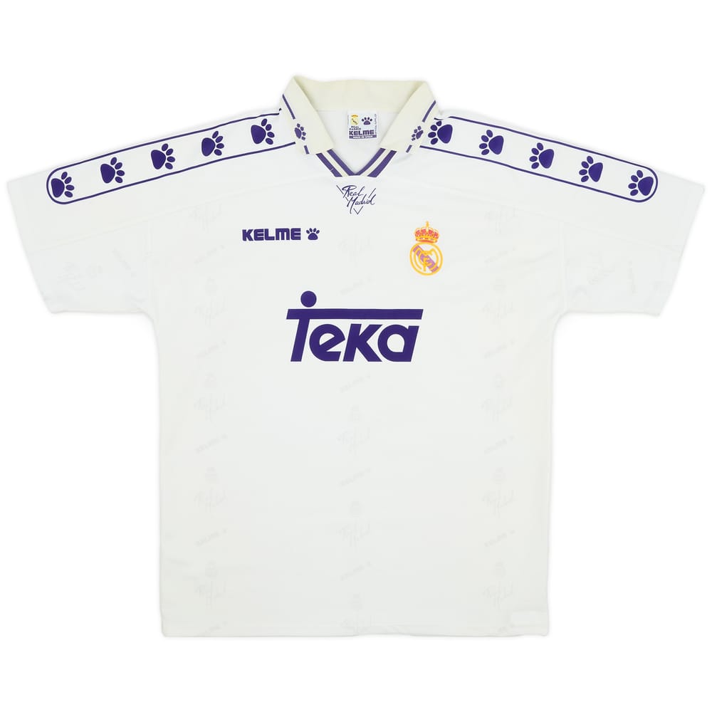 1994-96 Real Madrid Home Shirt - 7/10 - (M)