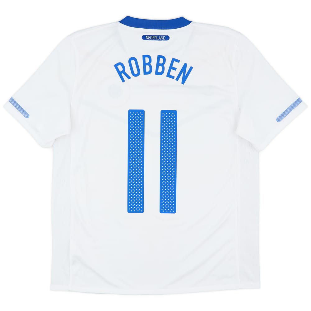2010-11 Netherlands Away Shirt Robben #11 - 6/10 - (M)