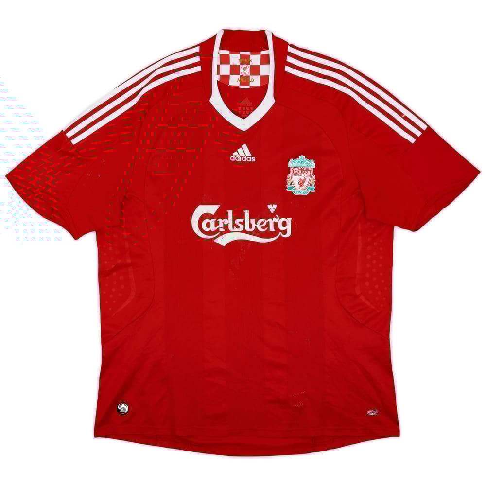 2008-10 Liverpool Home Shirt - 4/10 - (XXL)