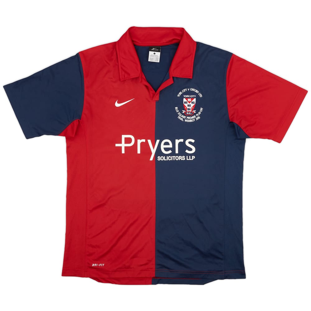 2009-10 York City 'Playoff FInal 2010' Home Shirt - 9/10 - (L)