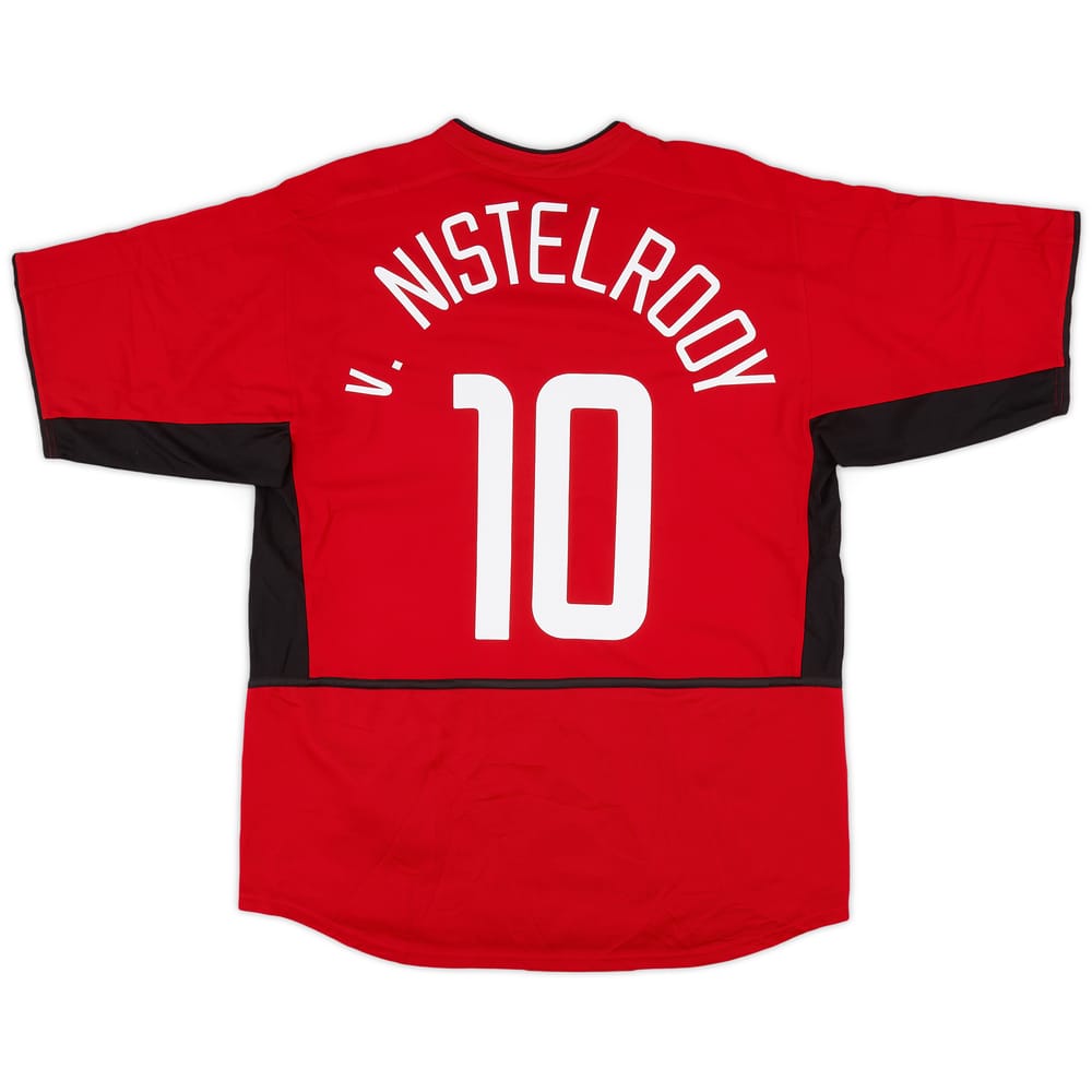 2002-04 Manchester United Home Shirt v.Nistelrooy #10 - 7/10 - (L)