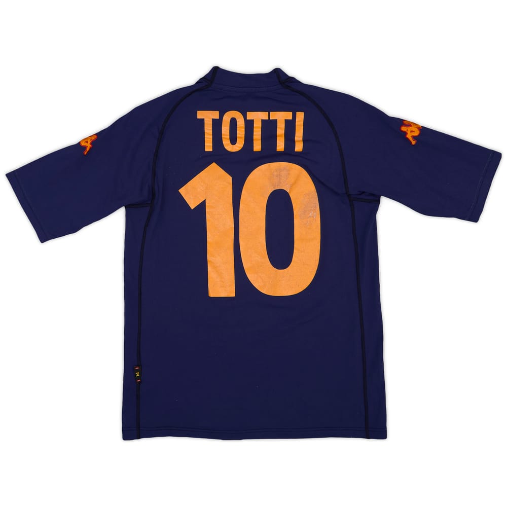 2000-01 Roma Third Shirt Totti #10 - 6/10 - (M)