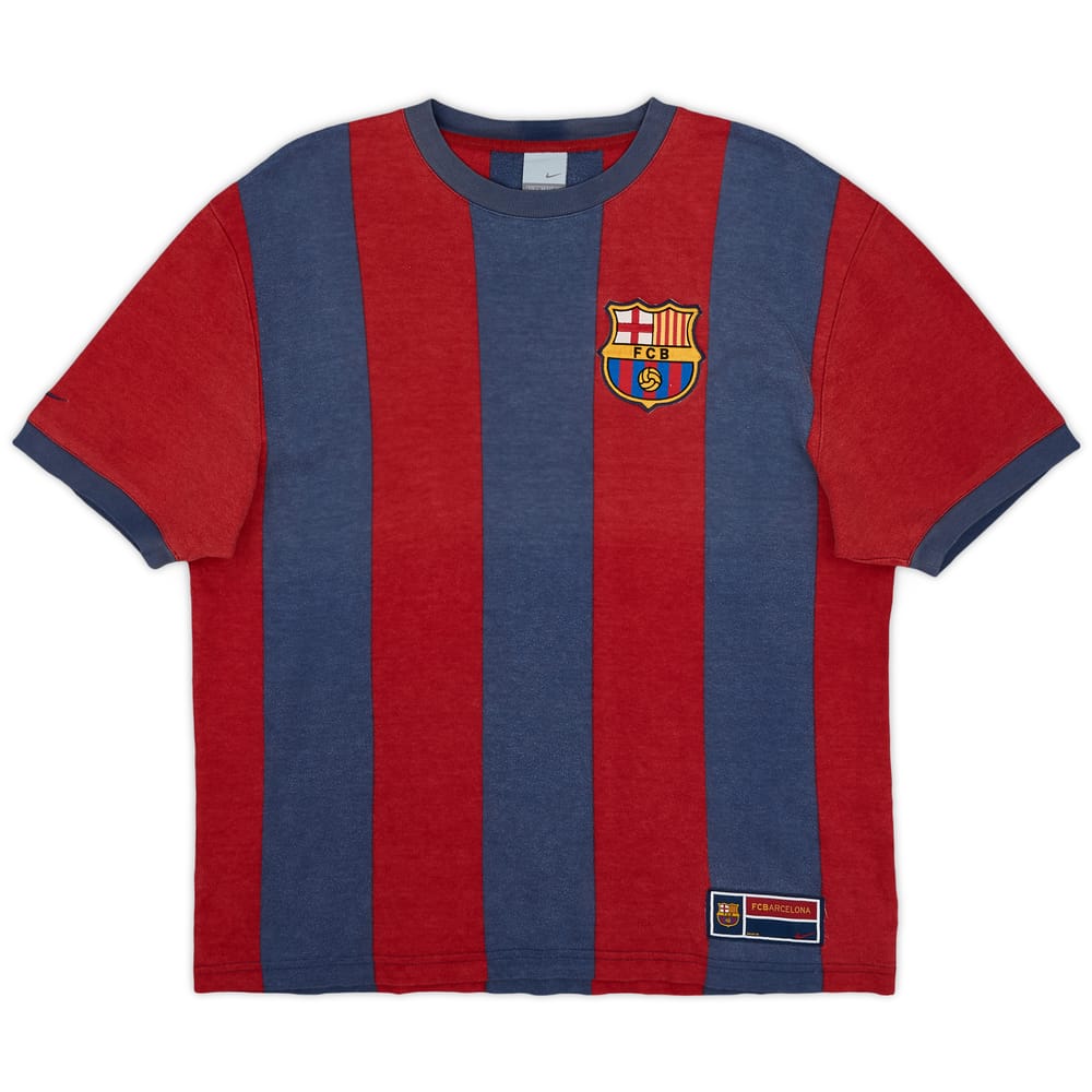 2002-03 Barcelona Nike Cotton Tee - 5/10 - (L)