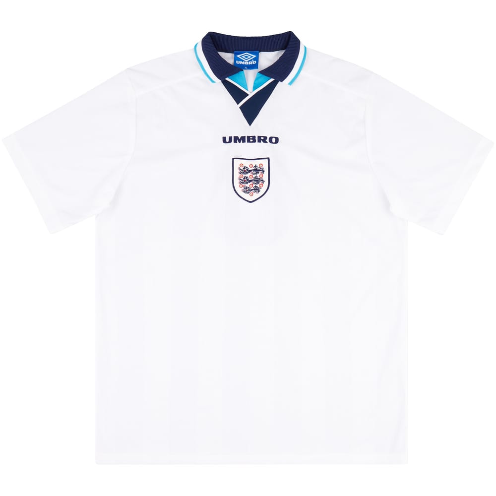 1995-97 England Match Issue Home Shirt #8