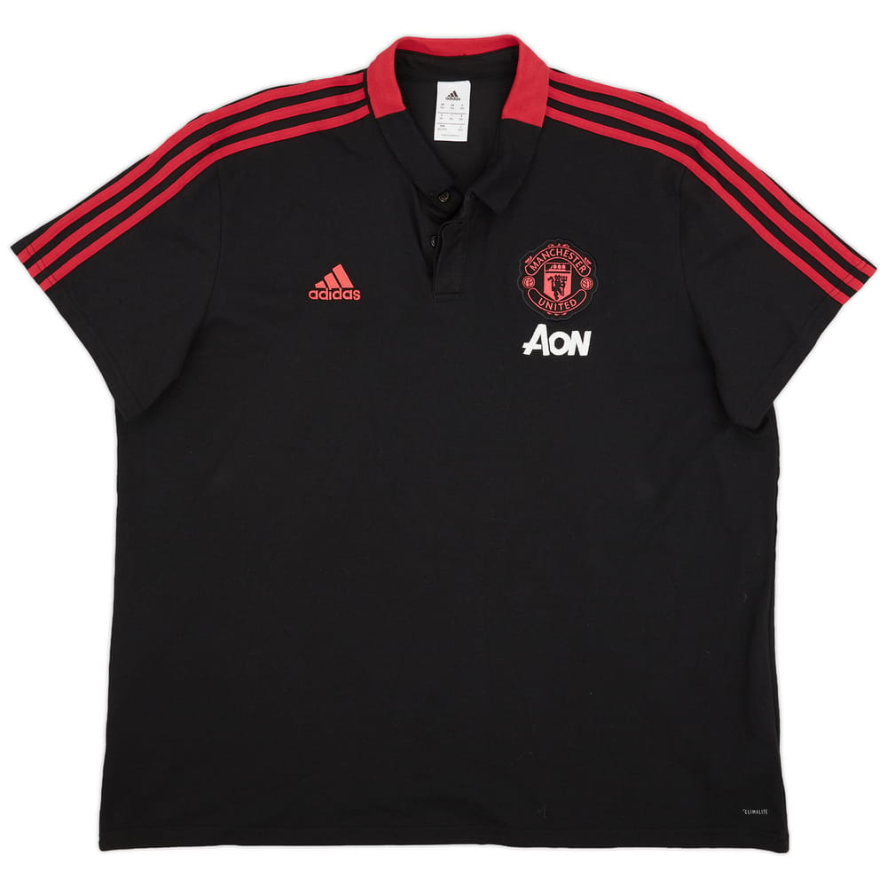 2018-19 Manchester United adidas Polo Shirt - 6/10 - (3XL)