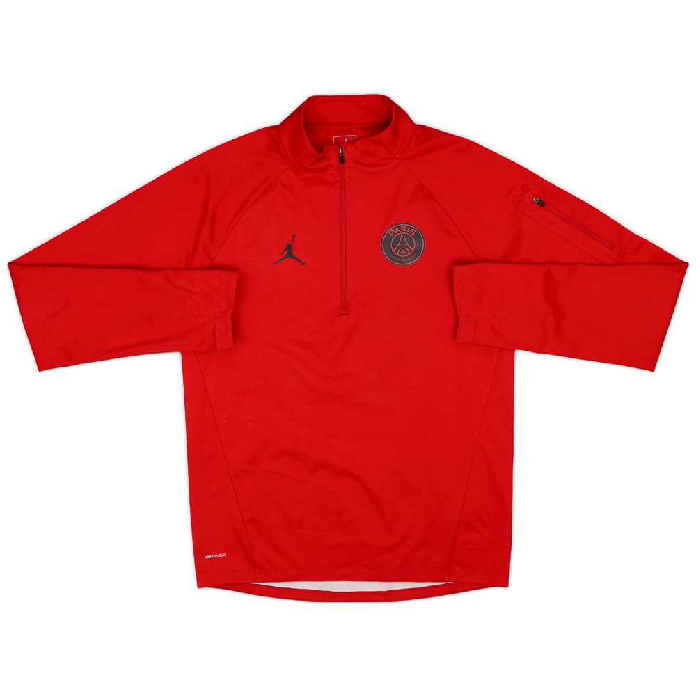 2018-19 Paris Saint-Germain Jordan 1/4 Zip Drill Top - 8/10 - (S)