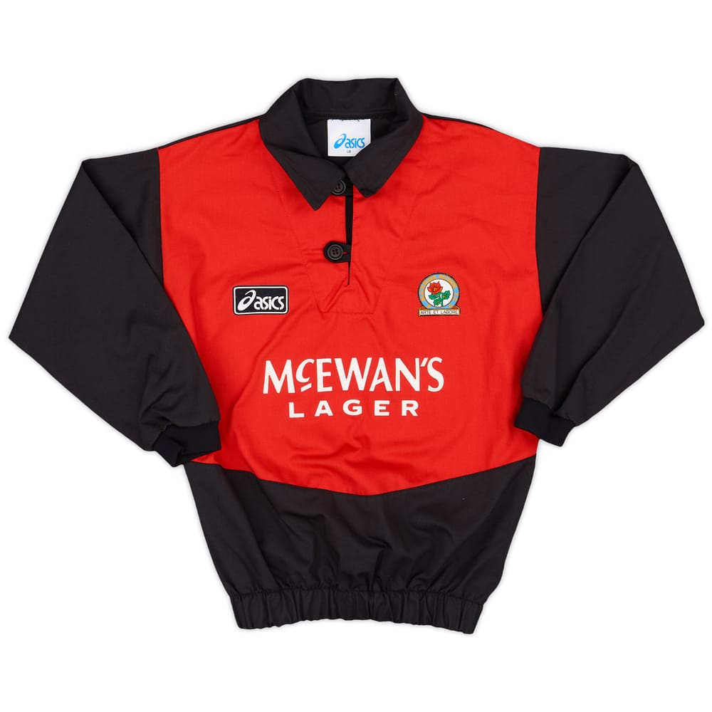 1993-94 Blackburn Asics Drill Top - 9/10 - (L.Boys)