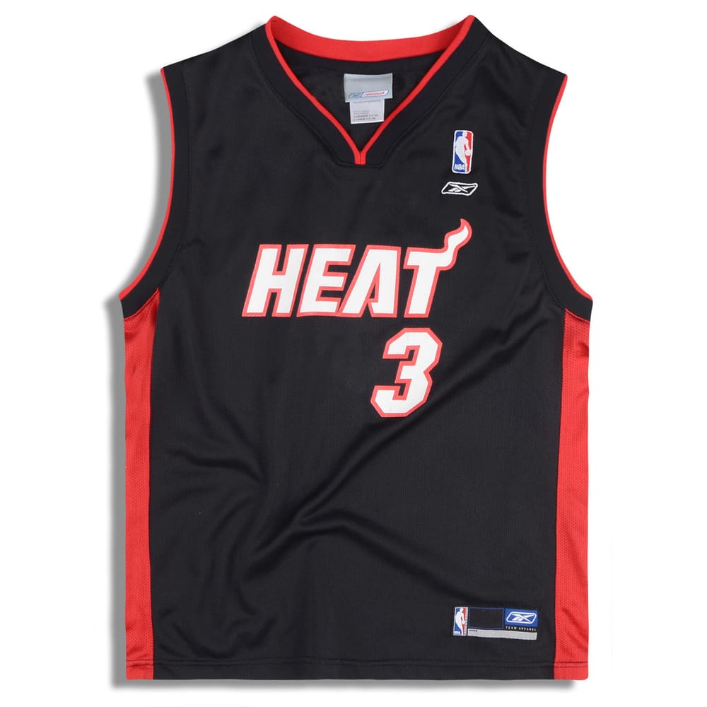 2003-06 Miami Heat Wade #3 Reebok Jersey (Away) Y