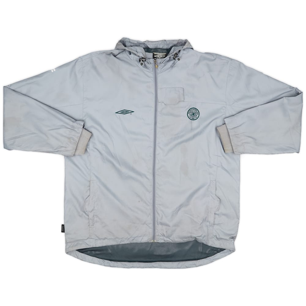 2003-04 Celtic Umbro Hooded Rain Jacket - 7/10 - (XL)