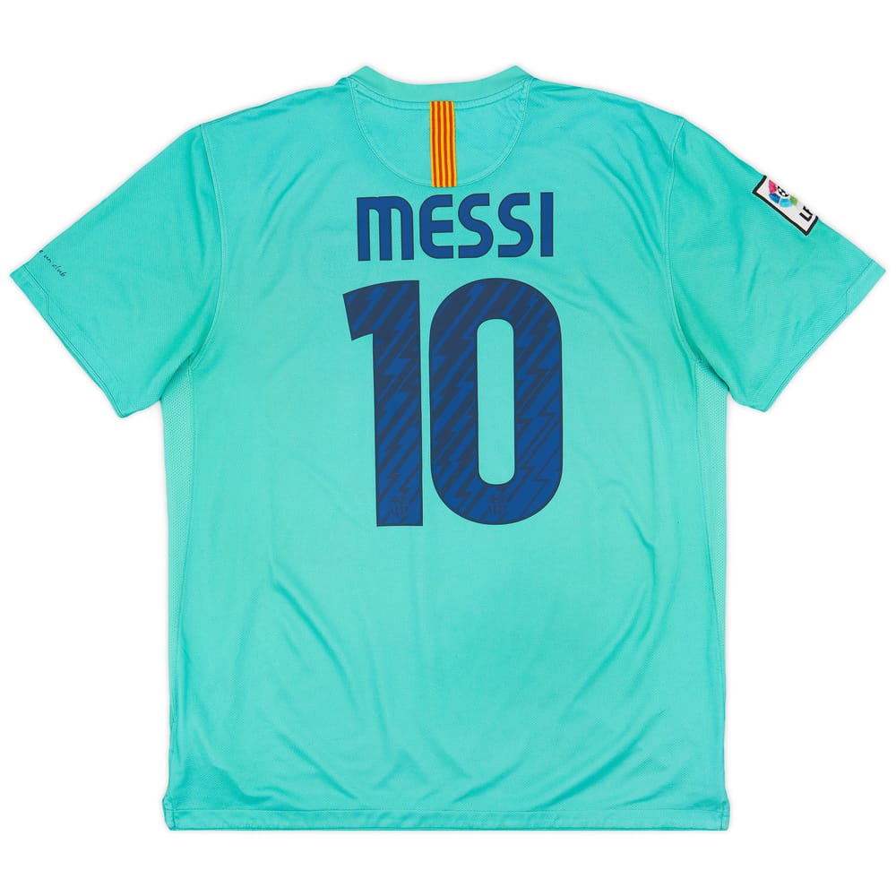 2010-11 Barcelona Away Shirt Messi #10 - 6/10 - (XL)