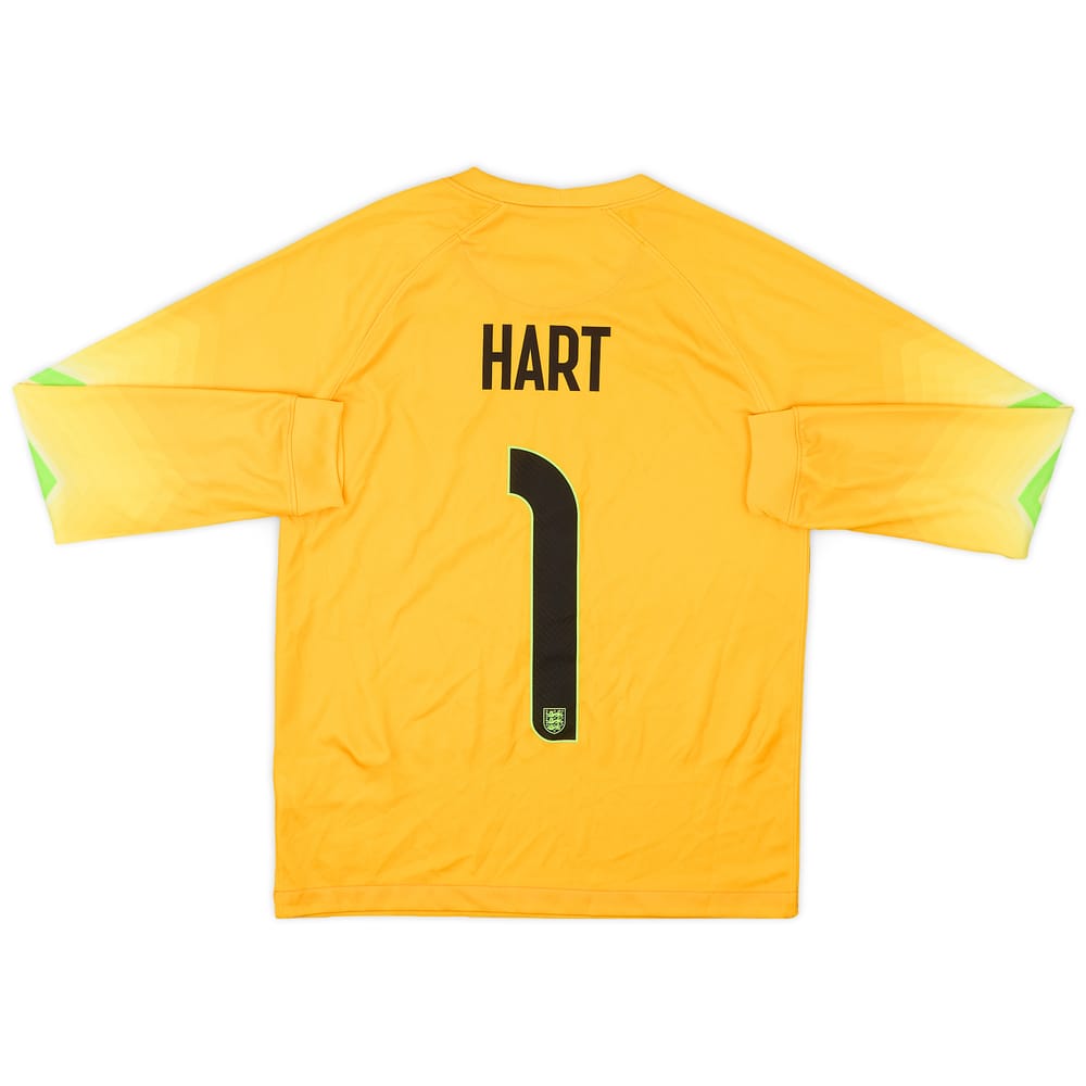 2014-15 England GK Shirt Hart #1 - 8/10 - (L.Boys)