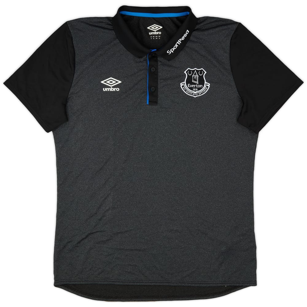 2018-19 Everton Umbro Polo Shirt - 9/10 - (XL)