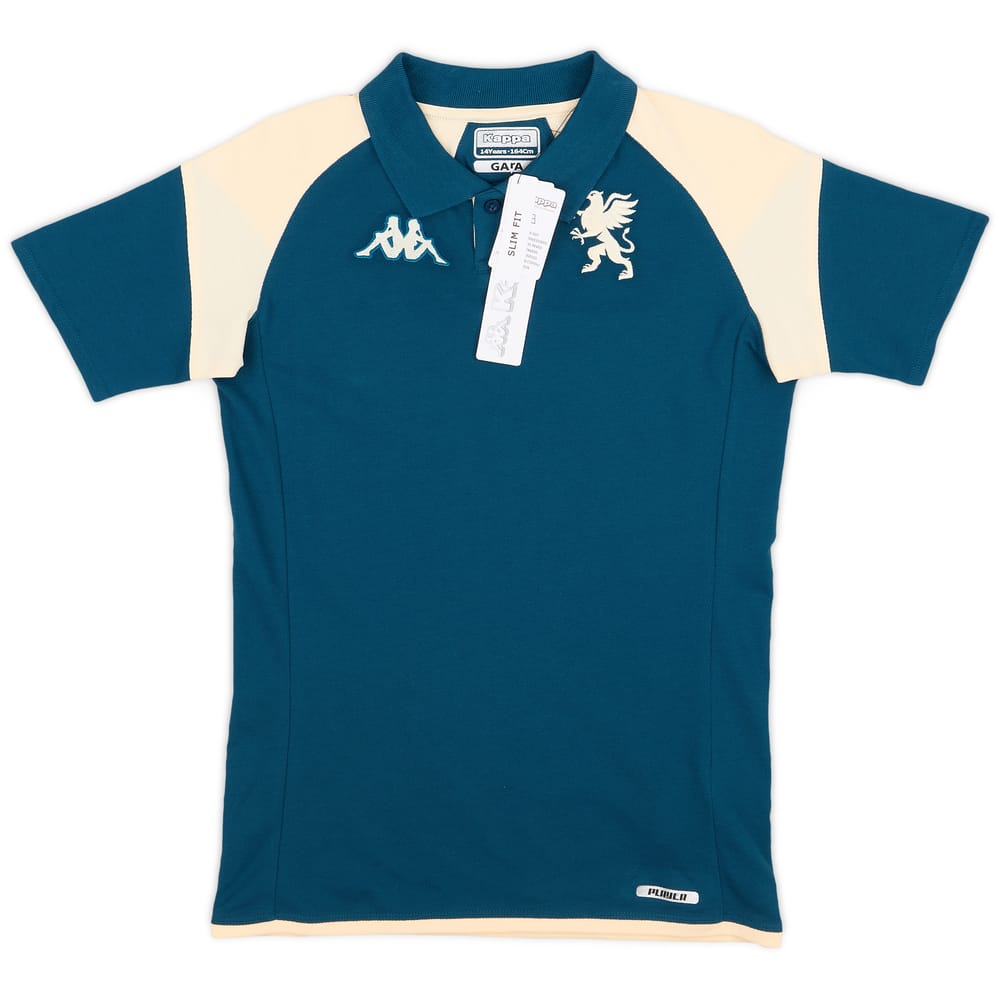 2023-24 Genoa Kappa Polo T-Shirt (14 Years)