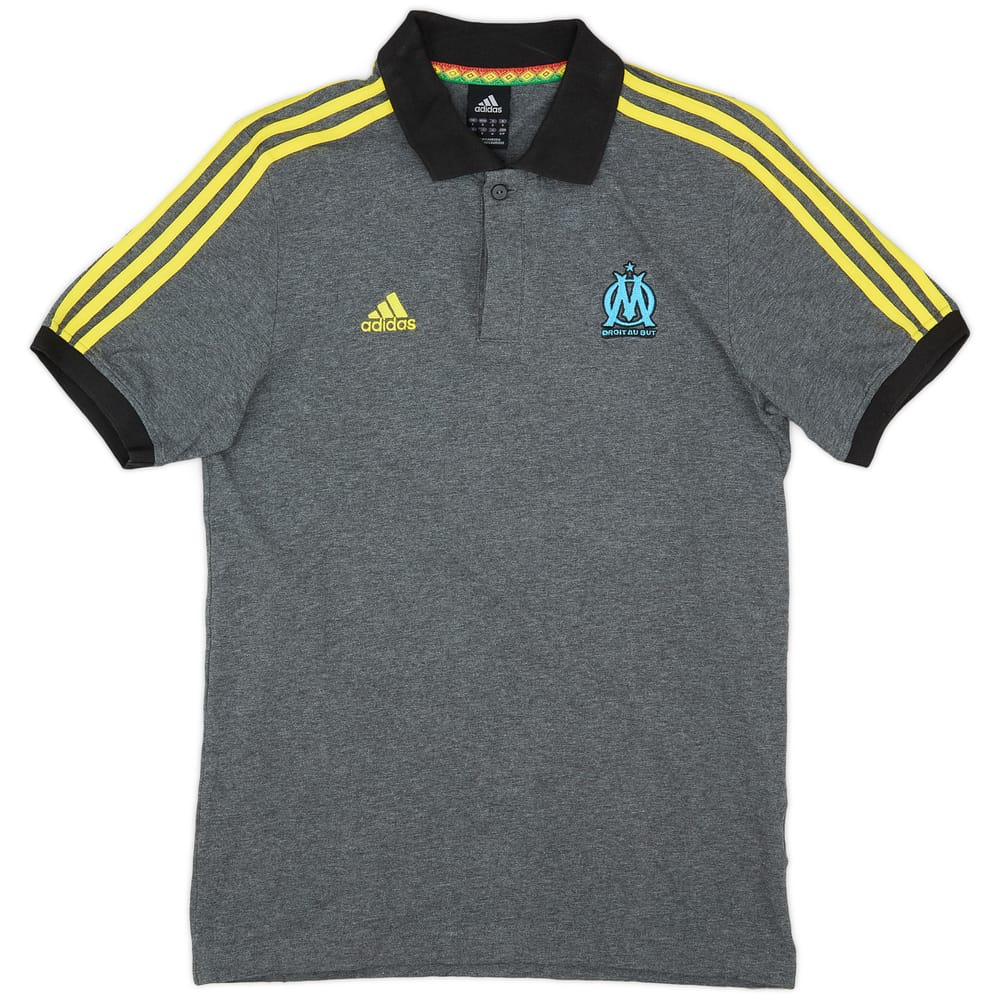 2011-12 Olympique Marseille adidas Polo Shirt - 9/10 - (S)