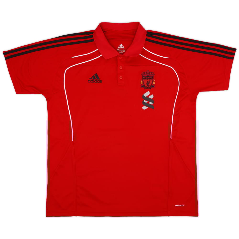 2010-11 Liverpool adidas Polo Shirt - 6/10 - (XXL)