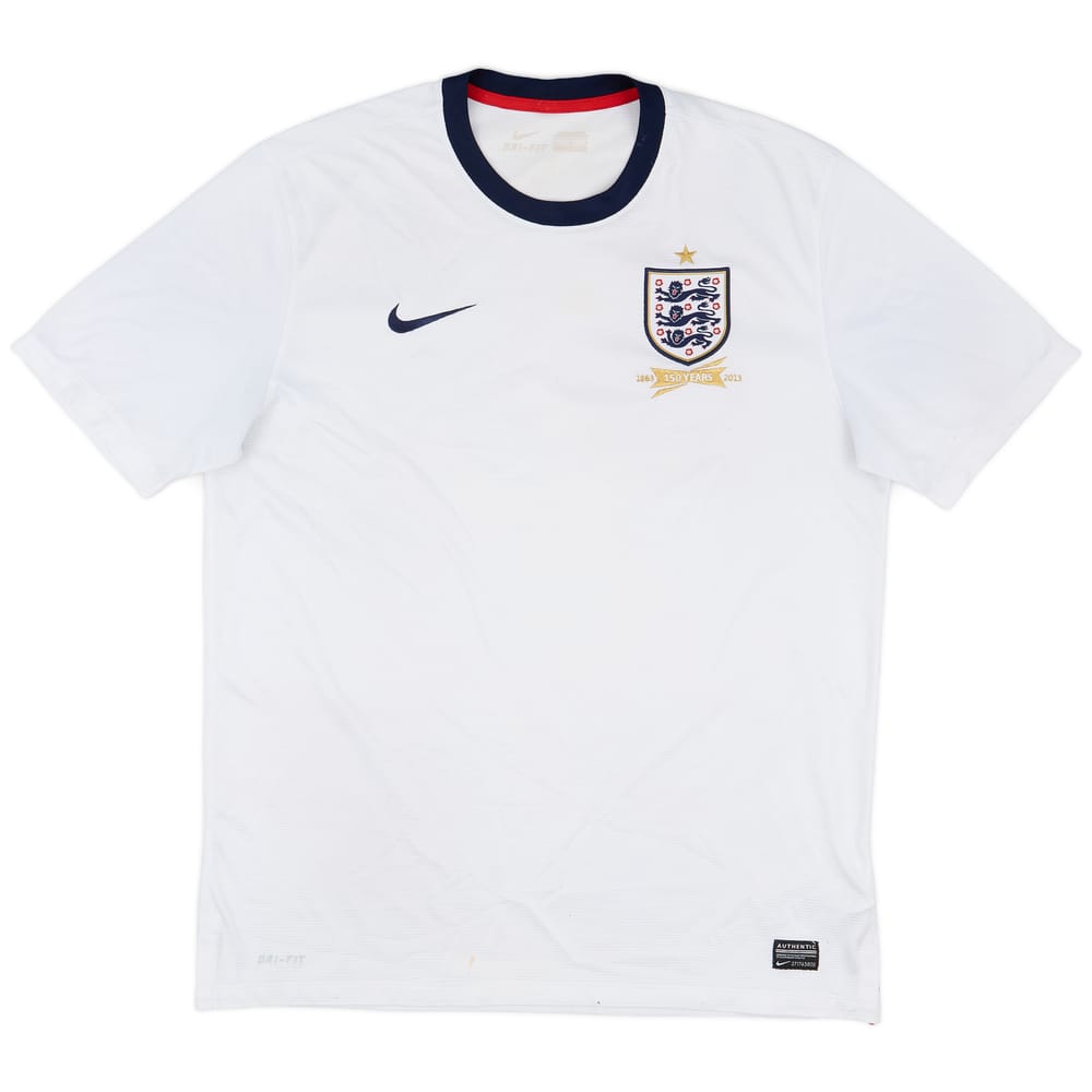 2013 England 150th Anniversary Home Shirt - 5/10 - (L)