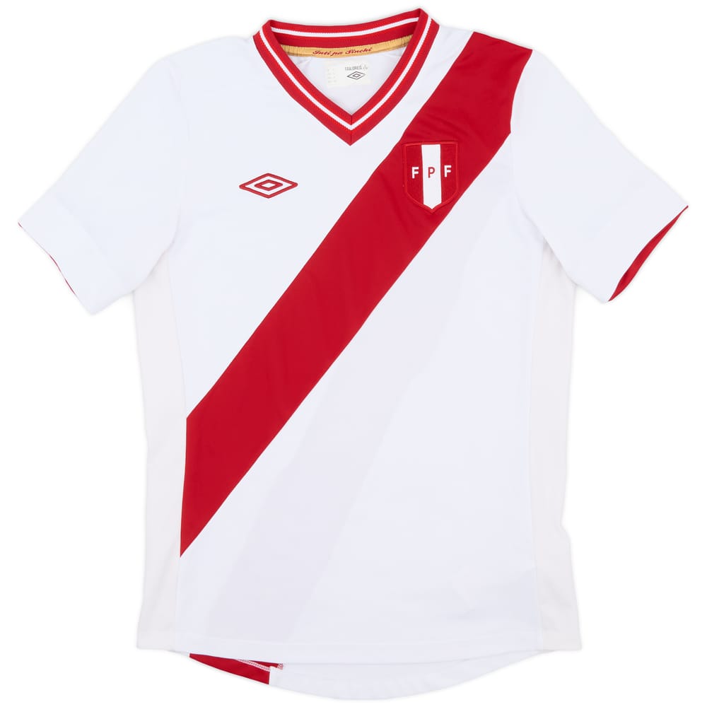 2012-14 Peru Home Shirt - 8/10 - (S)