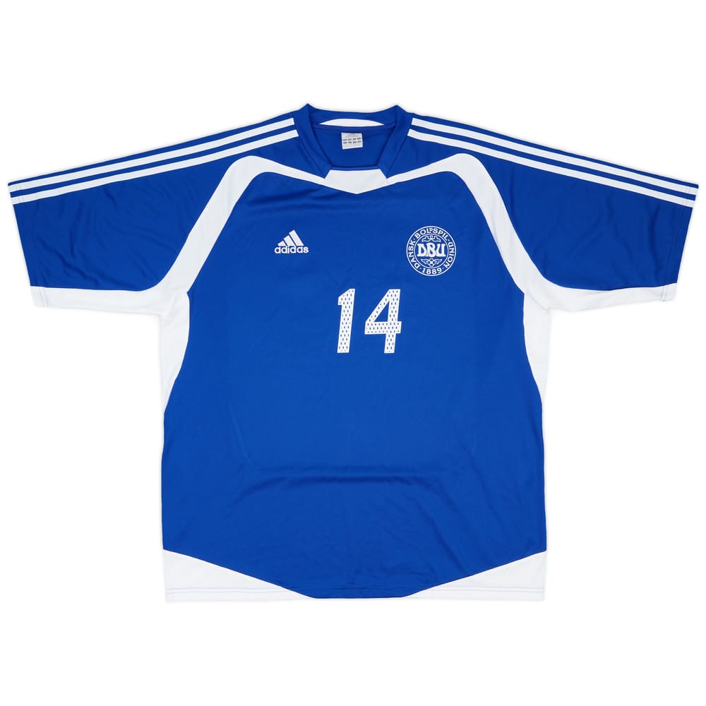 2004-05 Denmark Match Issue Third Shirt #14