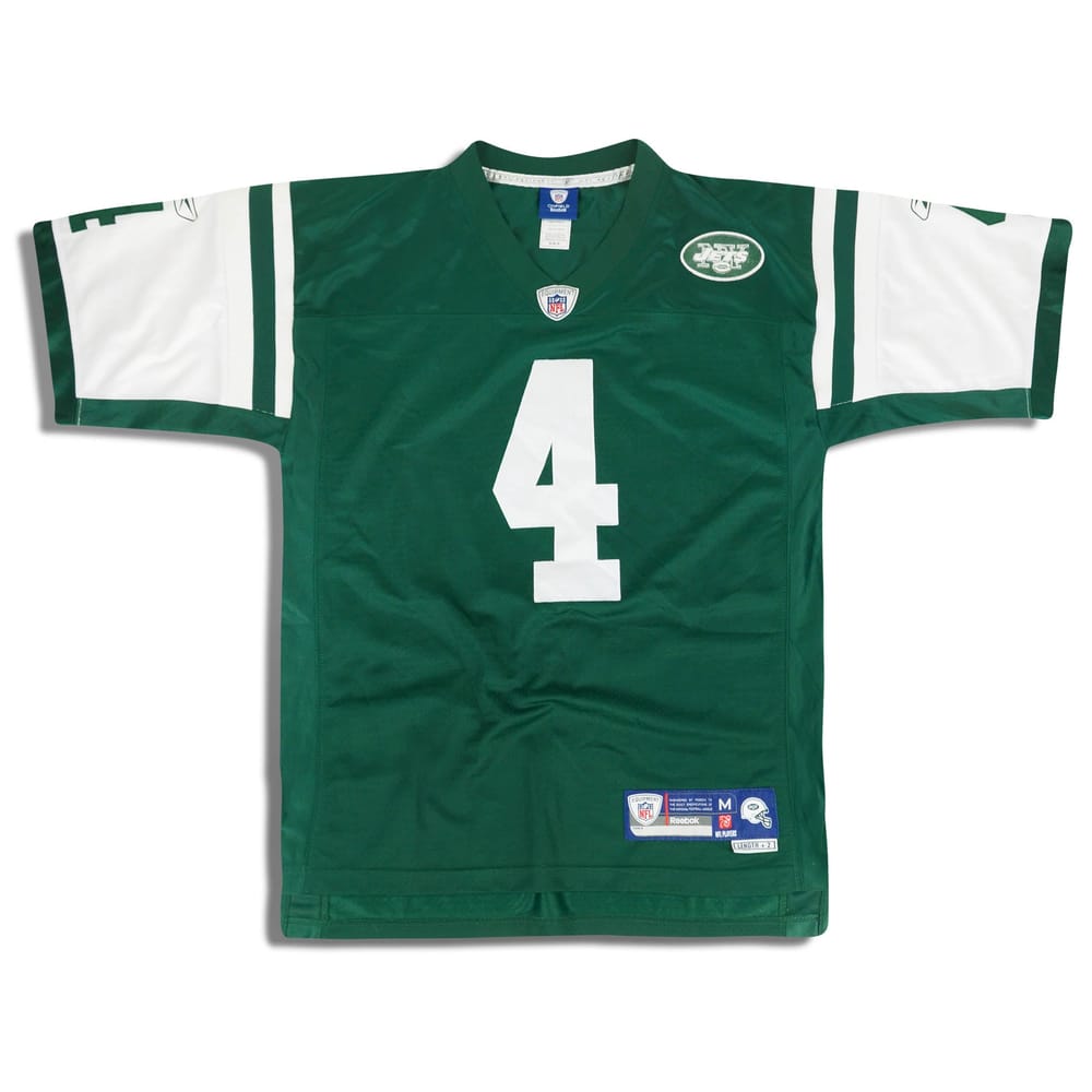 2008 New York Jets Favre #4 Reebok Premier Jersey (Home) M