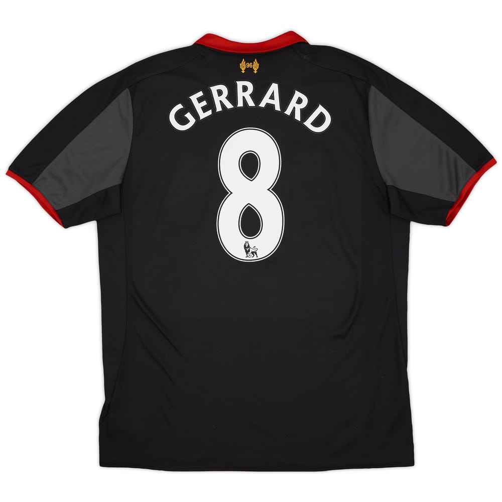 2014-15 Liverpool Third Shirt Gerrard #8 - 5/10 - (L)