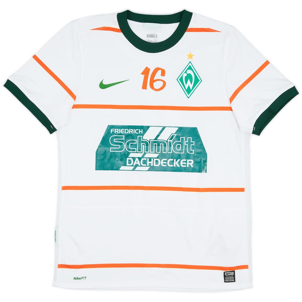 2009-10 Werder Bremen Youth Away Shirt #16 - 7/10 - (S)