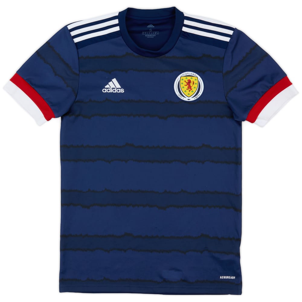 2020-22 Scotland Home Shirt - 8/10 - (S)